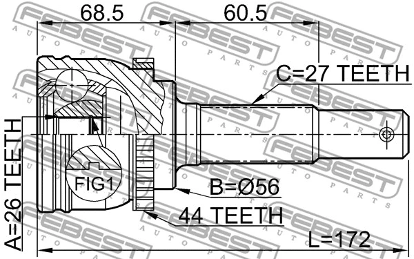 Joint Kit, drive shaft