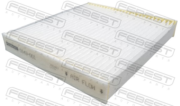Filter, cabin air (0143-001)