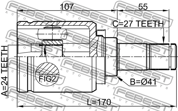 Joint Kit, drive shaft