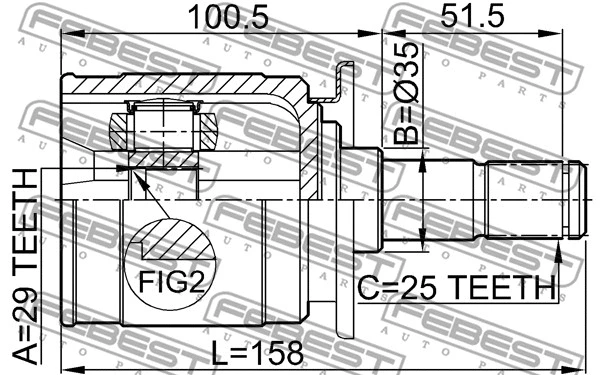 Joint Kit, drive shaft