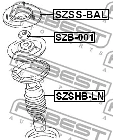 Suspension Strut Support Mount