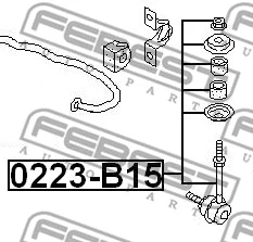 Link/Coupling Rod, stabiliser bar
