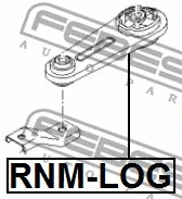 Mounting, engine