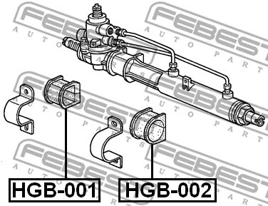 Mounting, steering gear