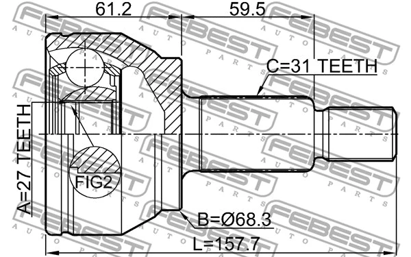 Joint Kit, drive shaft