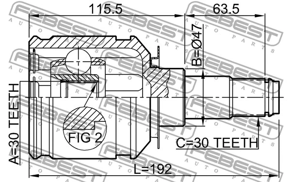 Joint Kit, drive shaft