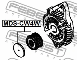 Belt Pulley, alternator