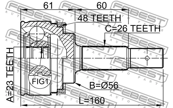 Joint Kit, drive shaft