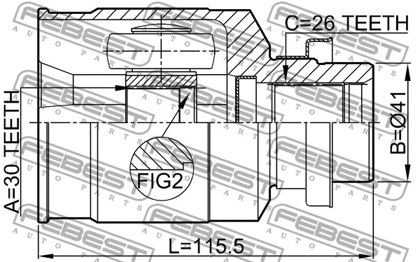 Joint Kit, drive shaft