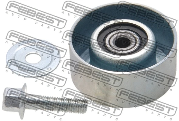 Tensioner Pulley, V-ribbed belt (0187-GSU45)