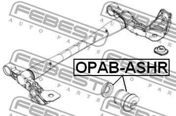 Bushing, axle beam