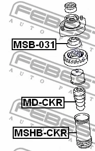 Protective Cap/Bellow, shock absorber