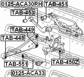 Control/Trailing Arm, wheel suspension
