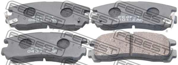Brake Pad Set, disc brake (0401-EAR)