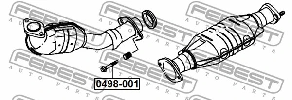 Bolt, exhaust system