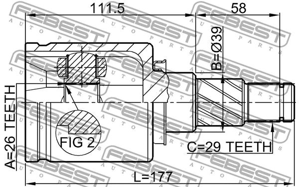 Joint Kit, drive shaft