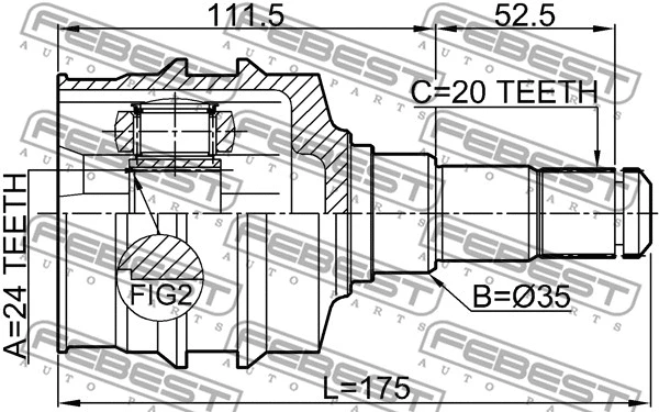 Joint Kit, drive shaft