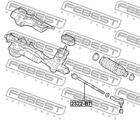 Inner Tie Rod (2322-B7)