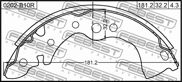 Brake Shoe Set