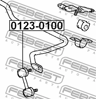 Link/Coupling Rod, stabiliser bar