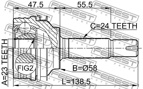 Joint Kit, drive shaft