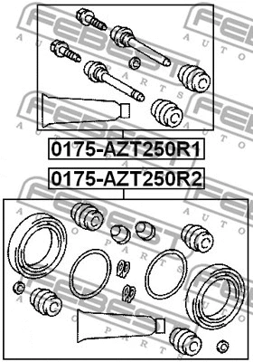 Repair Kit, brake caliper