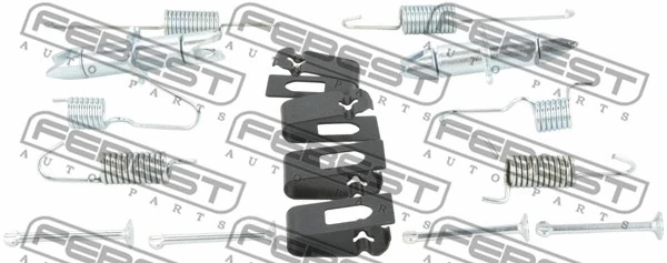 Accessory Kit, parking brake shoes (0204-F15ER-KIT)