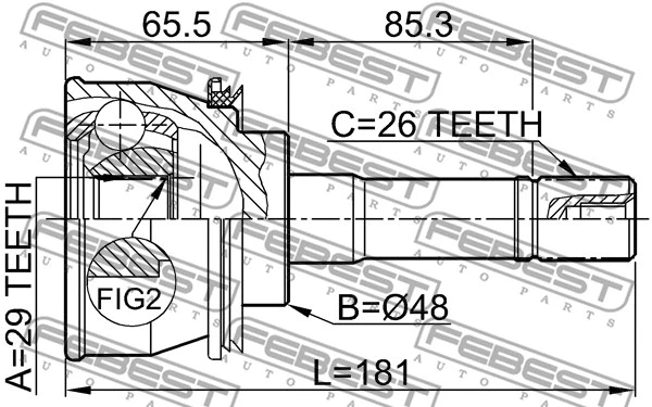 Joint Kit, drive shaft