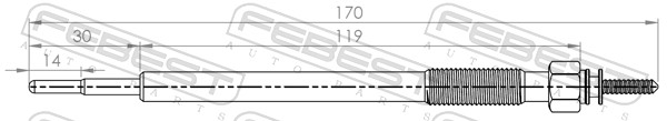 Glow Plug (04642-001)