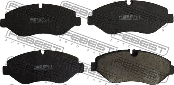 Brake Pad Set, disc brake (1601-639F)