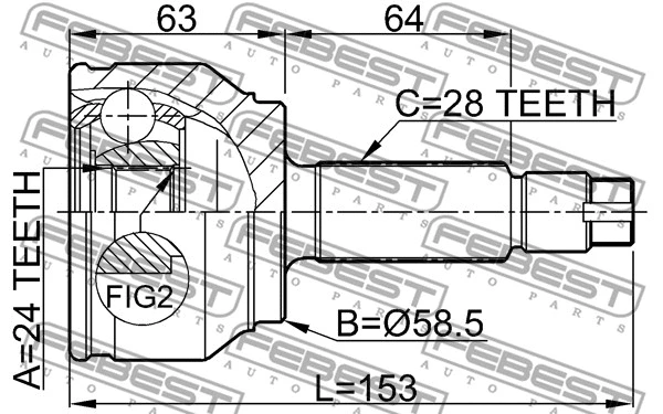 Joint Kit, drive shaft