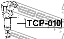 Plug, coil (TCP-010)