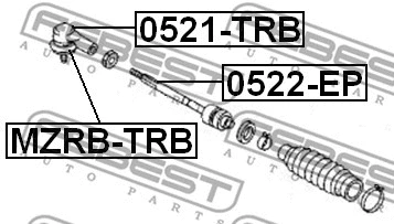 Repair Kit, tie rod end