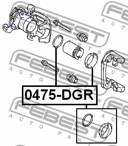 Repair Kit, brake caliper