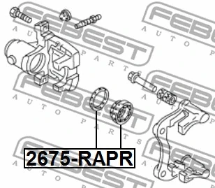 Repair Kit, brake caliper