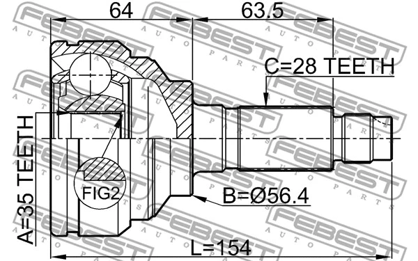 Joint Kit, drive shaft