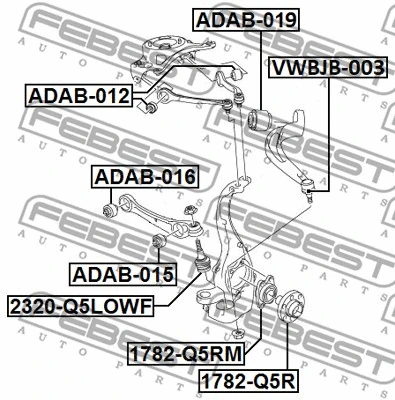 Repair kit, supporting/ball joint