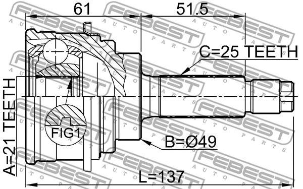 Joint Kit, drive shaft