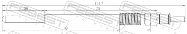 Glow Plug (25642-008)