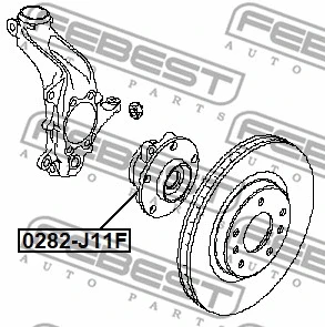 Wheel Hub (0282-J11F)