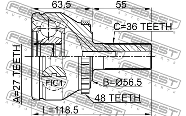 Joint Kit, drive shaft