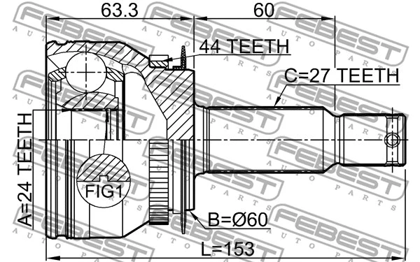 Joint Kit, drive shaft