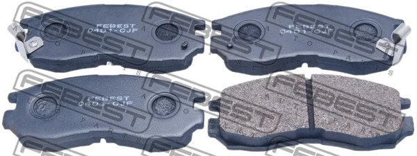 Brake Pad Set, disc brake (0401-CJF)