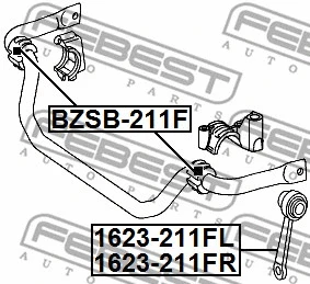 Link/Coupling Rod, stabiliser bar