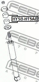 Spacer Bush, shock absorber