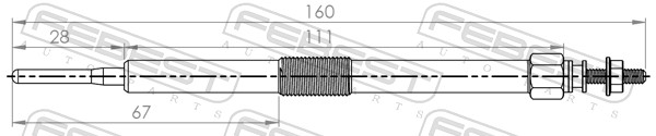 Glow Plug (01642-007)