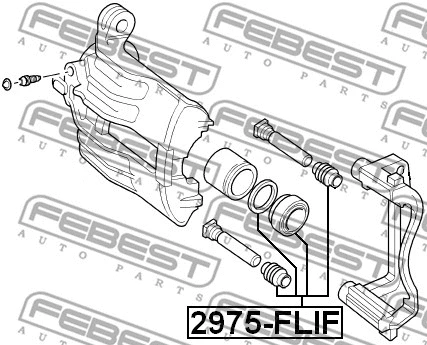Repair Kit, brake caliper