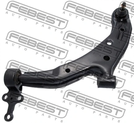 Control/Trailing Arm, wheel suspension (0224-B10RSLH)