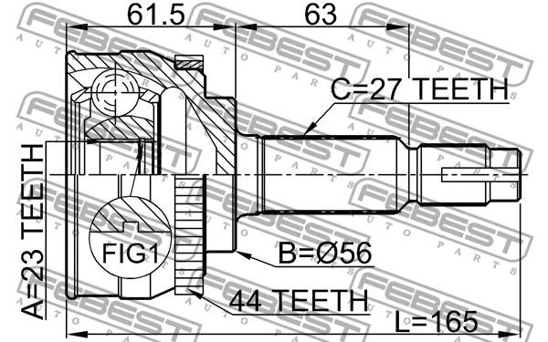 Joint Kit, drive shaft