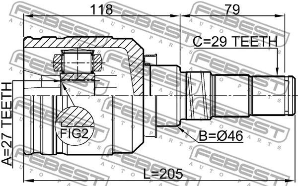 Joint Kit, drive shaft